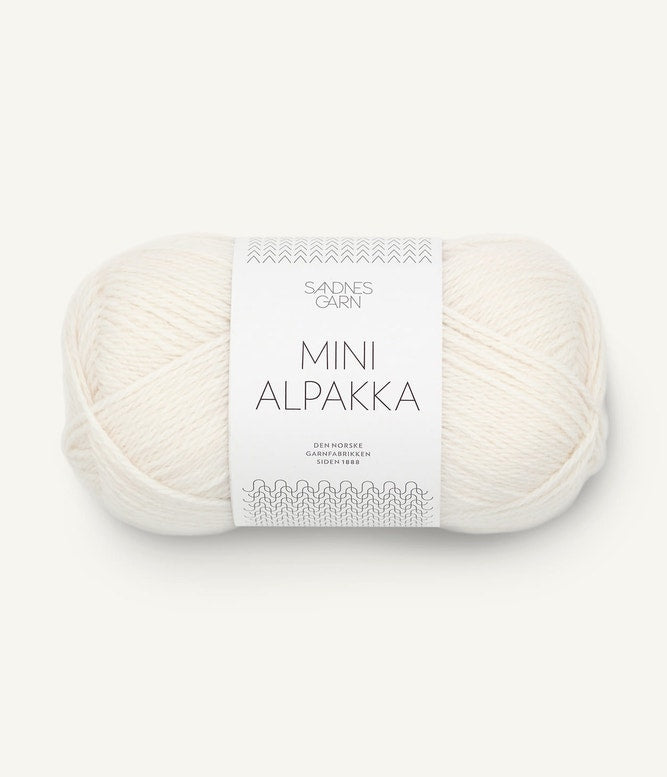 Sandnes Garn Mini Alpakka Farbe 1001
