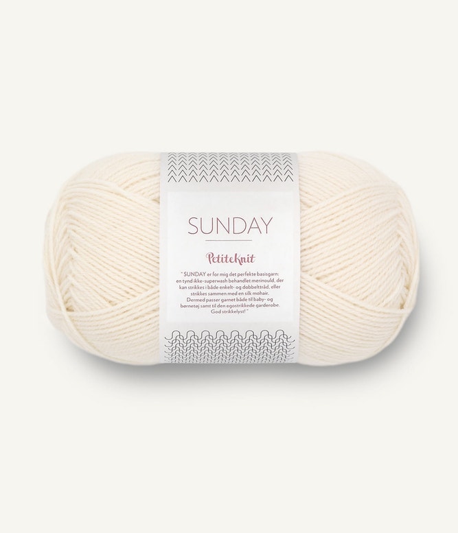 Sandnes Sunday by PetiteKnit Merinowolle Farbe 1012