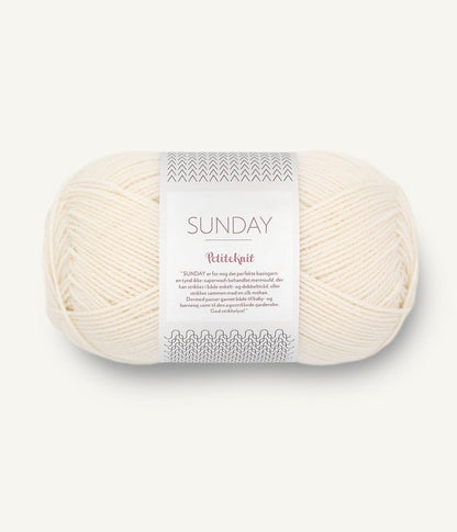 Sandnes Sunday by PetiteKnit Merinowolle Farbe 1012