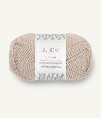 Sandnes Sunday by PetiteKnit Merinowolle Farbe 3821