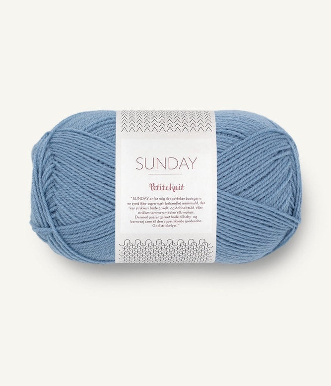 Sandnes Sunday by PetiteKnit Merinowolle Farbe 6043