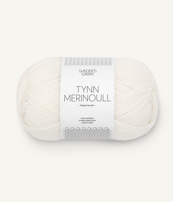 Sandnes Garn Tynn Merinoull Farbe 1001