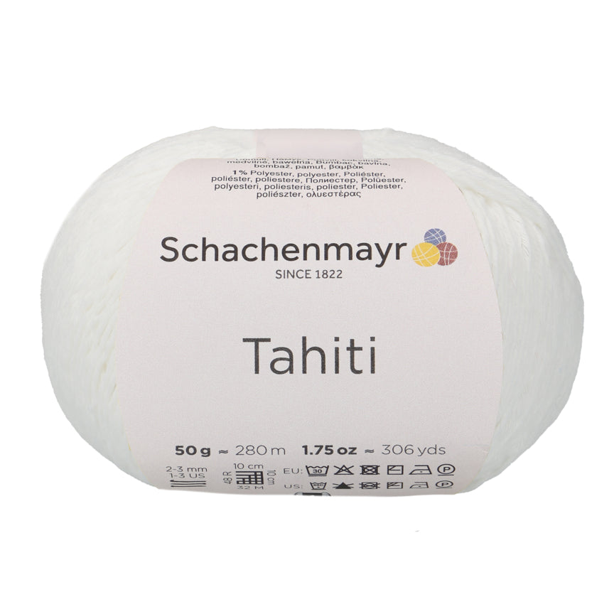 Schachenmayr Tahiti uni Sommergarn Farbe 00001
