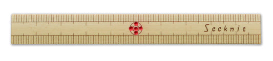 Bambus Lineal von Seeknit 10cm lang