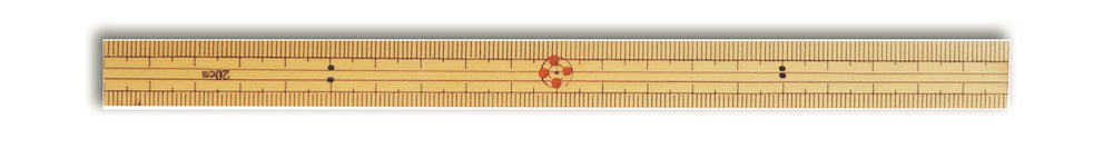 Bambus Lineal von Seeknit 20cm lang