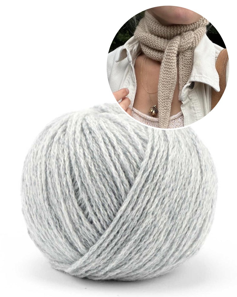 PetiteKnit Sophie Scarf mit Bio Cashmere von Pascuali 13