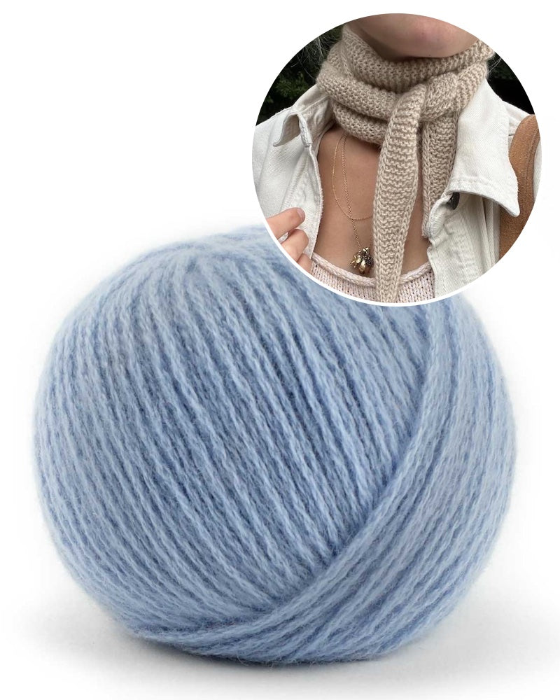 PetiteKnit Sophie Scarf mit Bio Cashmere von Pascuali 12