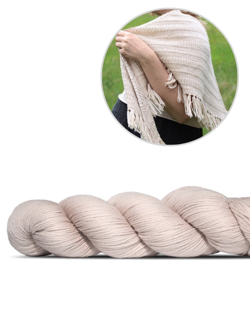 Summer Vibes | bezauberndes Sommertuch aus Cheeky Merino von Rosy Green Wool