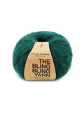 The Bling Bling Yarn Garnknäuel Farbe forest green