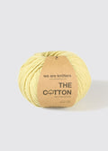 we are knitters Pima Cotton Garnknäuel in Farbe light yellow
