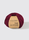 we are knitters Pima Cotton Garnknäuel in Farbe wine