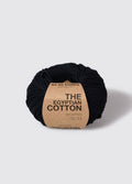 we are knitters Egyptian Cotton Garnknäuel in Farbe black