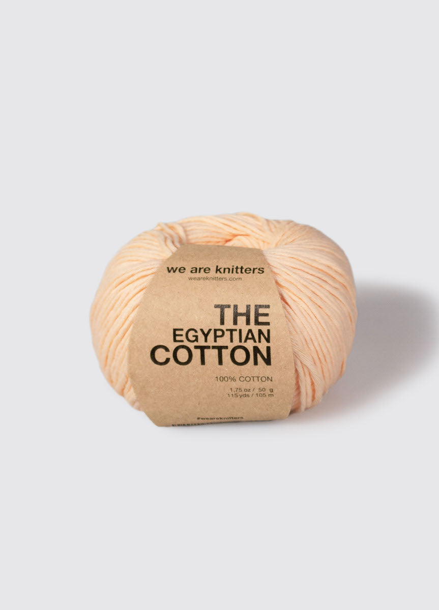 we are knitters Egyptian Cotton Garnknäuel in Farbe pale pink