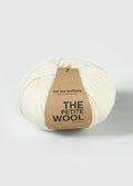 we are knitters The Petite Wool Garnknäuel Farbe natural