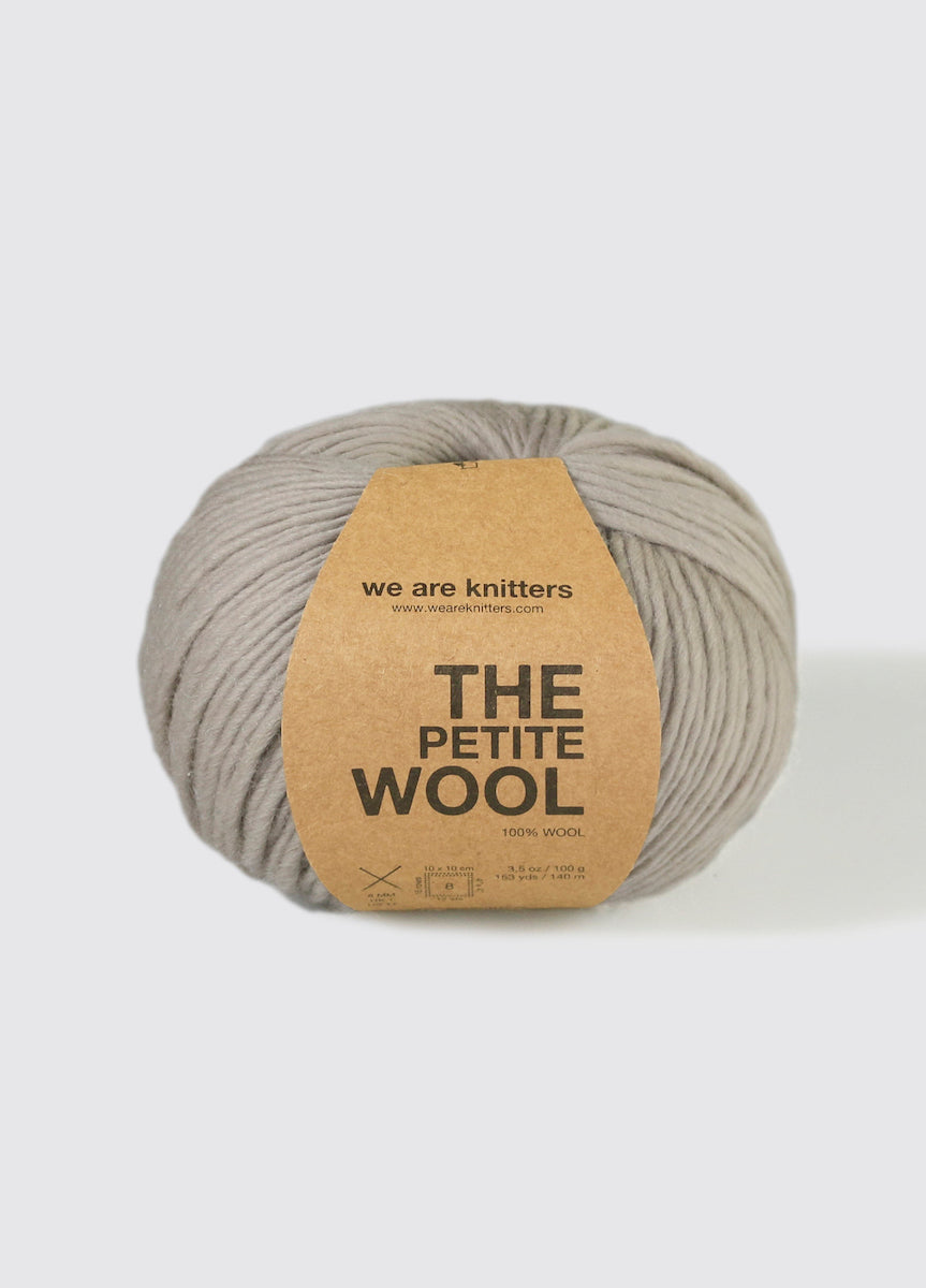 we are knitters The Petite Wool Garnknäuel Farbe pearl