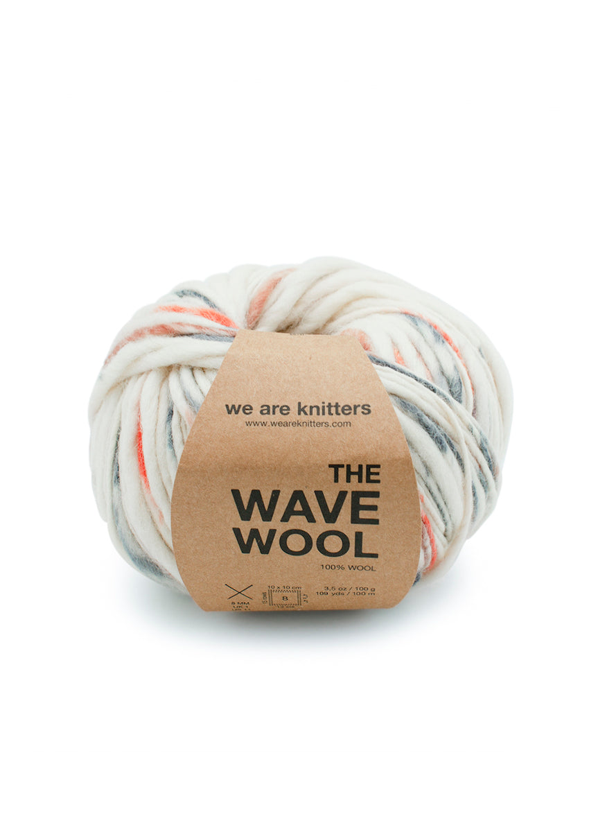 we are knitters The Wave Garnknäuel Farbe colorado