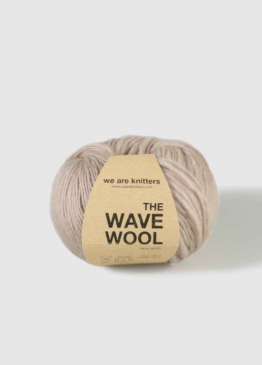 we are knitters The Wave Garnknäuel Farbe sunset