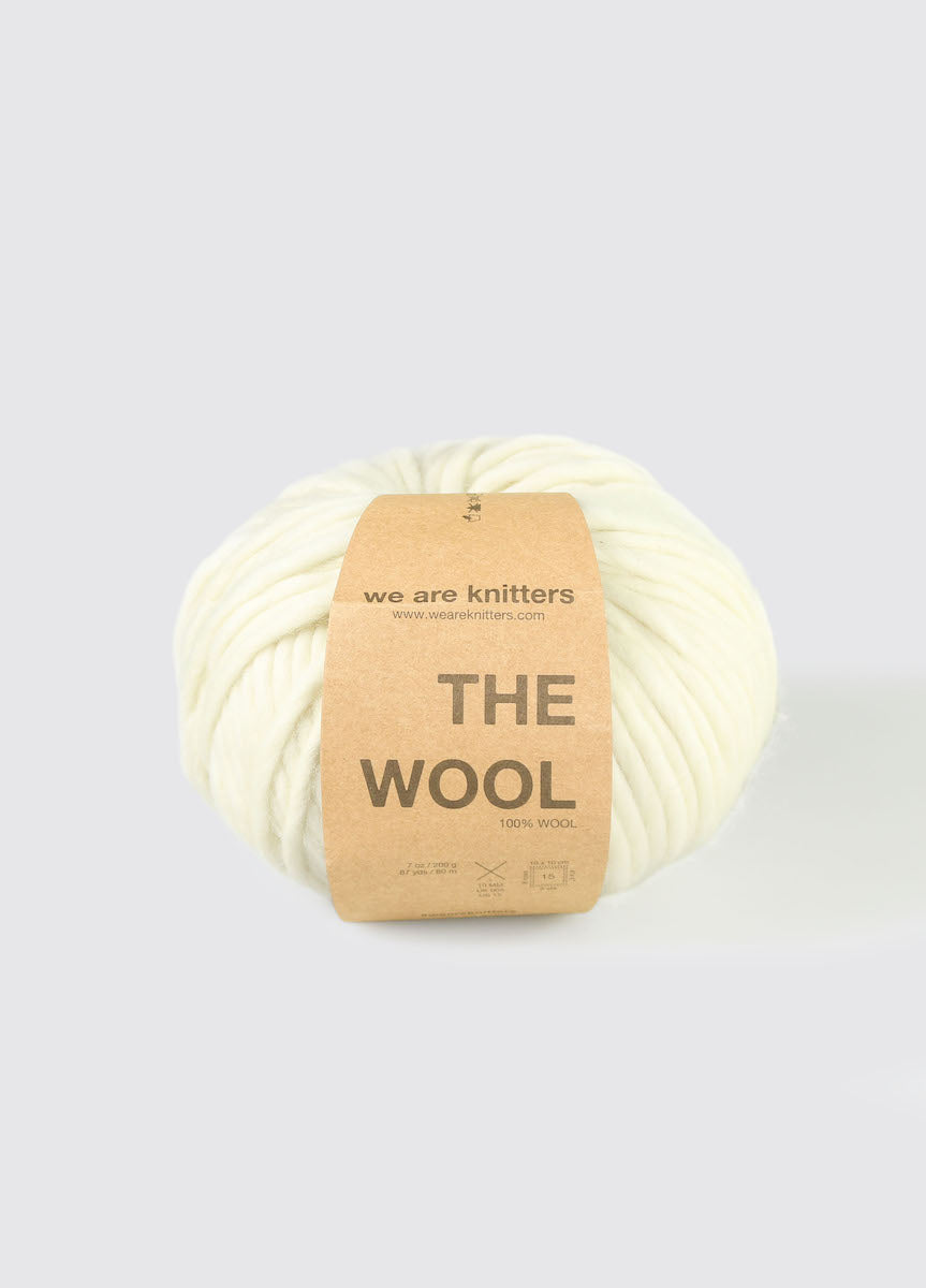 we are knitters The Wool Garnknäuel Farbe natural