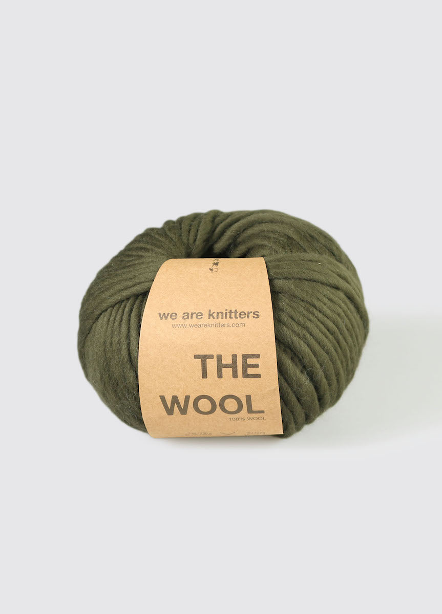 we are knitters The Wool Garnknäuel Farbe olive