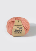 we are knitters Baby Alpaka Garnknäuel in Farbe canyon rose