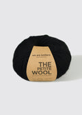we are knitters The Petite Wool Garnknäuel Farbe black