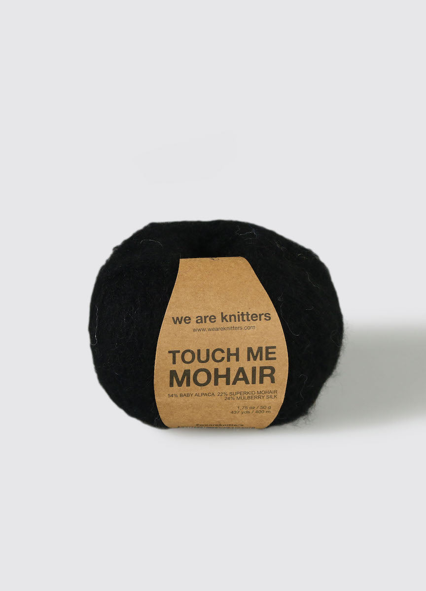 we are knitters, Touch Me Mohair, Farbe black