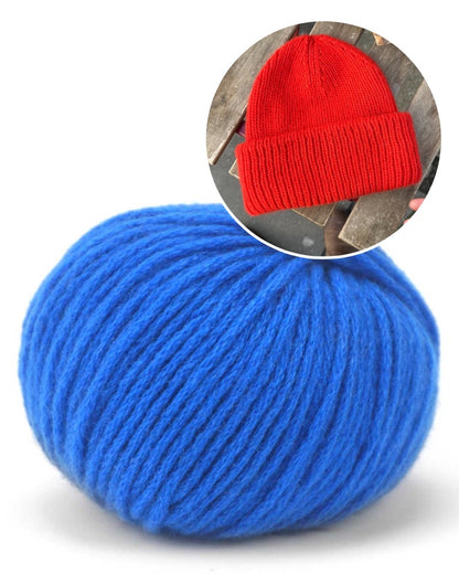 Chapeau de week-end | peluche douce de Cahmere Worsted de Pascuali 