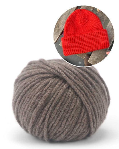 Chapeau de week-end | peluche douce de Cahmere Worsted de Pascuali 