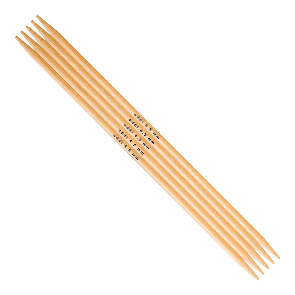 Nadelspiel Bambus 20cm - gute-garne.de
