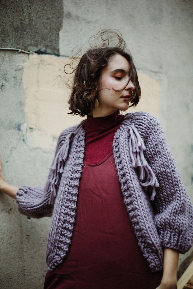 good night, day knits Perth Cardigan Strickset 1