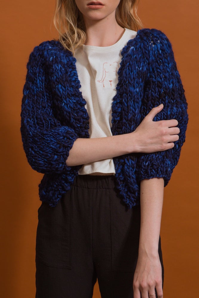 good night, day knits Perth Cardigan Strickset 5
