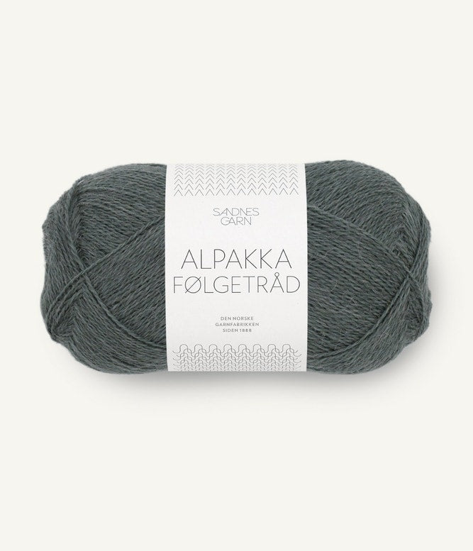 Sandnes, Alpakka Folgetrad, Farbe 9080