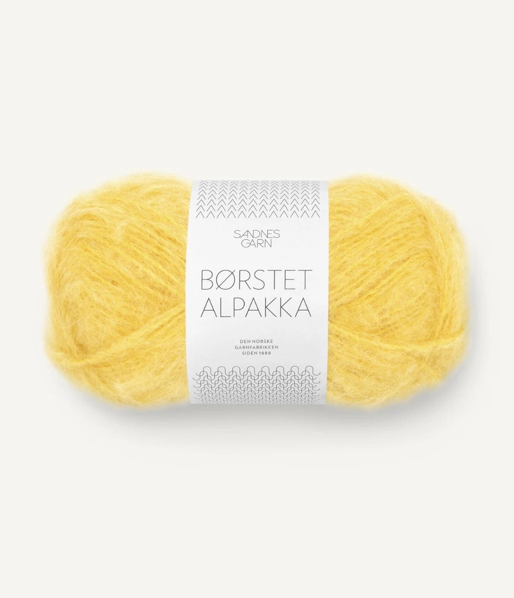 Sandnes Garn Borstet Alpakka Farbe 2016