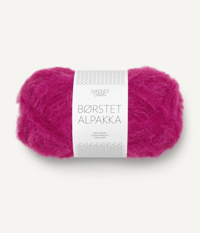 Sandnesgarn, Borstet Alpakka, Farbe 4600
