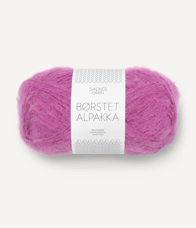 Sandnesgarn, Borstet Alpakka, Farbe 4628