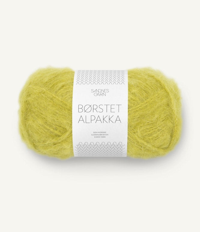 Sandnes Garn Borstet Alpakka Farbe 9825