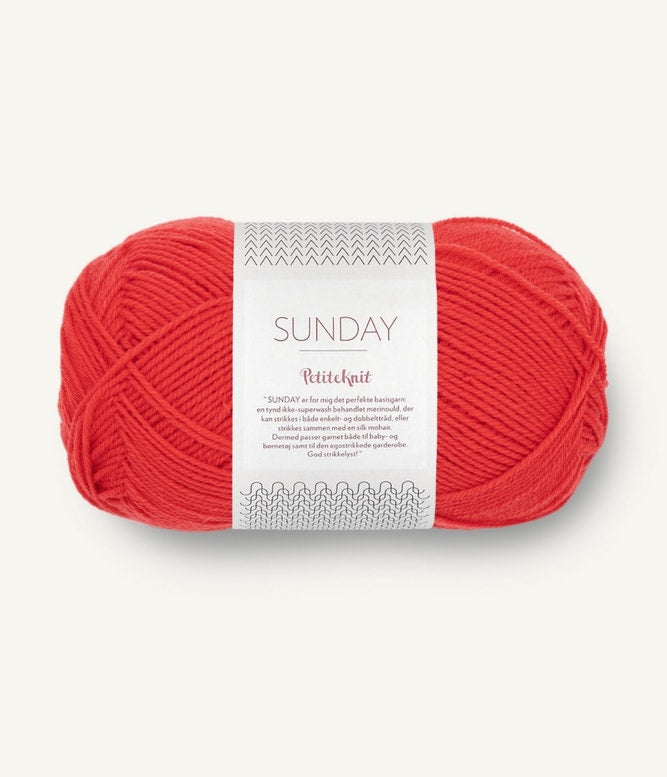 Sandnes Sunday by PetiteKnit Merinowolle Farbe 4008