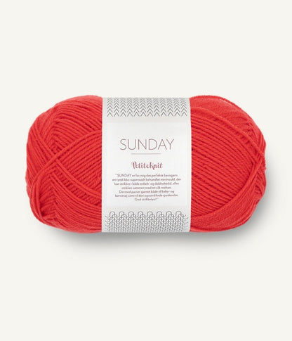 Sandnes Sunday by PetiteKnit Merinowolle Farbe 4008
