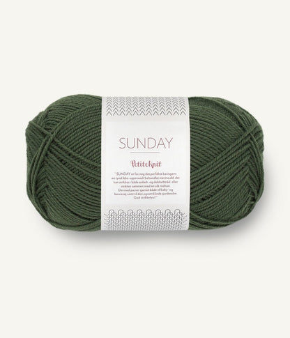 Sandnes Sunday by PetiteKnit Merinowolle Farbe 9581