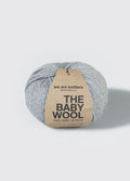 we are knitters Baby Alpaka Garnknäuel in Farbe grey