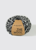 we are knitters The Petite Wool Garnknäuel Farbe spotted black