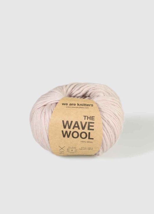 we are knitters The Wave Garnknäuel Farbe pearl